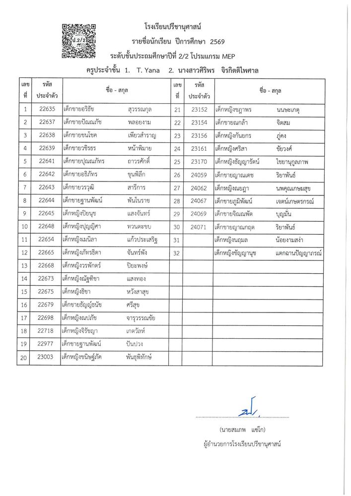 โรงเรียนปรีชานุศาสน์