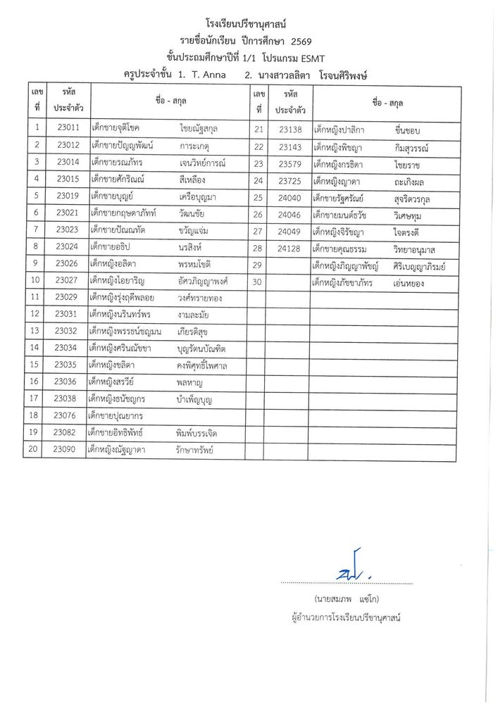 โรงเรียนปรีชานุศาสน์